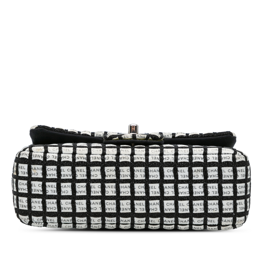 Pre-Loved Chanel Mini Rectangular Classic Ribbon Tweed Single Flap - Picture 3 of 9